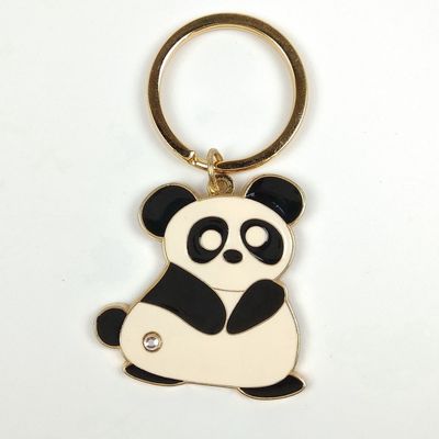 kupować Zindywidualizowany Panda Element Cute Couple Keychain Metal Cartoon Personalized Keychains produkcja online