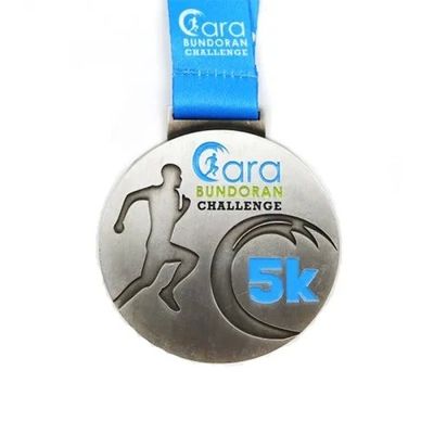 kupować 70mm Wzbrojony Zink Alloy Bespoke Custom Race Medal / Custom Medals For 5K Awards produkcja online