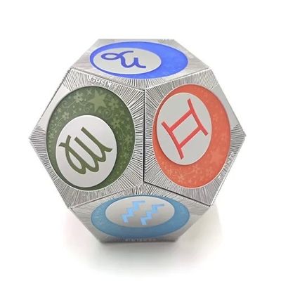 kupować Zynkowy stop Zodiaku Zygonów Segment Personalizowany Medal Dwunasty Segmentowany Konstelacja produkcja online