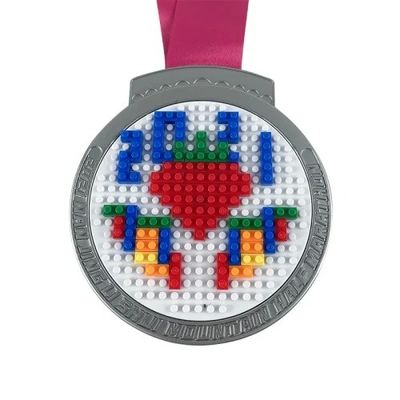 kupować LEGO Plastikowy Puzzle Medal Kolorowe Medale na zamówienie Zestaw cynku produkcja online