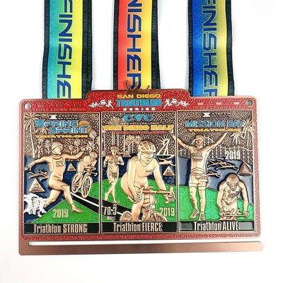 kupować Ironman Triathlon Medale Do Nagród Medale na zamówienie produkcja online
