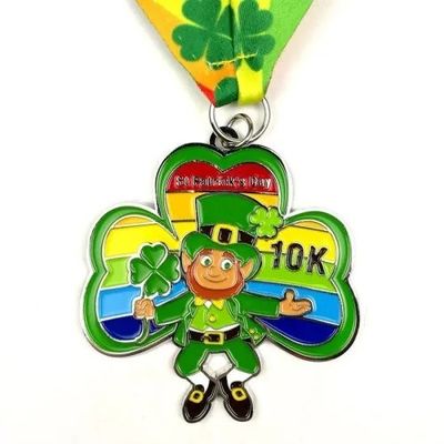 kupować Drukowanie offsetowe St Patrick Medal Design Zink Alloy St Patrick Medallion produkcja online