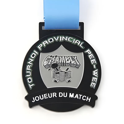 kupować Custom Hockey Awards Uniwersalny medal za wydarzenia z piłką na lodzie produkcja online