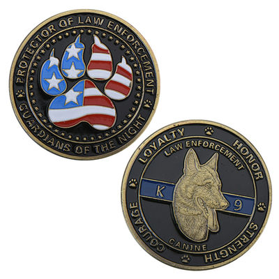 kupować Sekwencyjne nazwy i niestandardowe słowa wygrawerowane Military Challenge Coin Designer z wzorem po obu stronach produkcja online