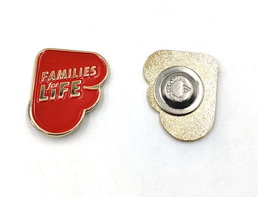 kupować Pamięci Odznak służby publicznej Jednometalowy Kolor Miękkie Szminki Lapel Pins produkcja online