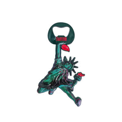kupować 134*73*7mm Zink Alloy Color Spraying Bottle Opener produkcja online