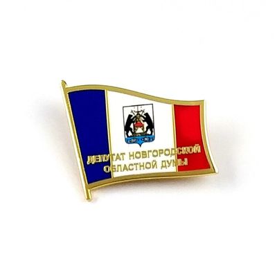 Złote wykończenie / / Flaga na zamówienie / / Lapel Pin / / Hard Enamel Pin /