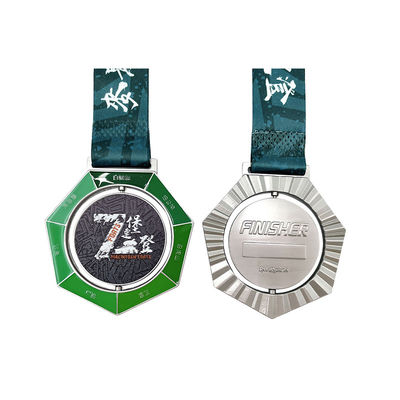 Nagroda za wspinaczkę na zamówienie Zink Alloy Spinning Medal